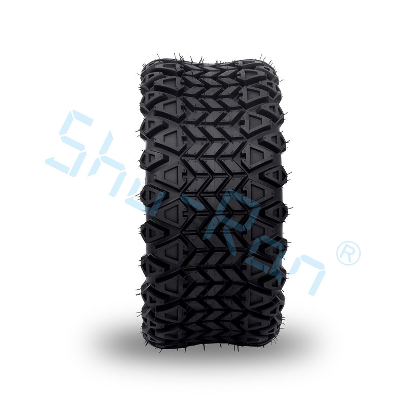 शु रान 14 इंच गोल्फ कार्ट व्हील्स और टायर रिम्स, DOT टायरों के साथ, 101.6 PCD 4x4 बोल्ट पैटर्न