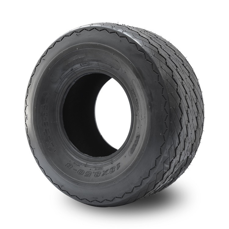 18x8.50-8 गोल्फ कार्ट टायर लॉन मूवर टर्फ टायर, 4PLY, ट्यूबलेस, 4 का सेट