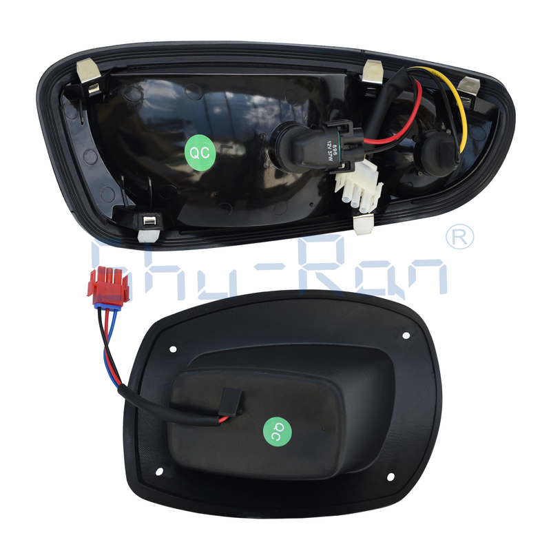 EZGO RXV गोल्फ कार्ट बेसिक स्ट्रीट लीगल हैलोजन लाइट किट w/LED टेल लाइट